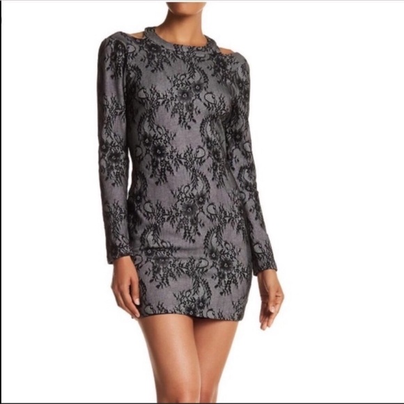 Plenty by Tracy Reese Lace Bodycon Dress Black Small - Picture 2 of 6